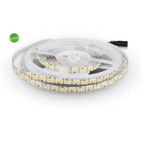 V-TAC STRISCIA LED 3528 MONOCOLORE 204 LED/METRO - BOBINA DA 5 METRI - SKU 2461 / 2462 / 2463 - Colore Luce: Bianco Freddo
