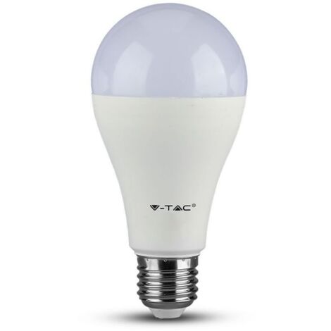 V-TAC VT-2017 LAMPADINA LED E27 17W BULB A65 - SKU 4456 / 4457 / 4458 - Colore Luce: Bianco Caldo
