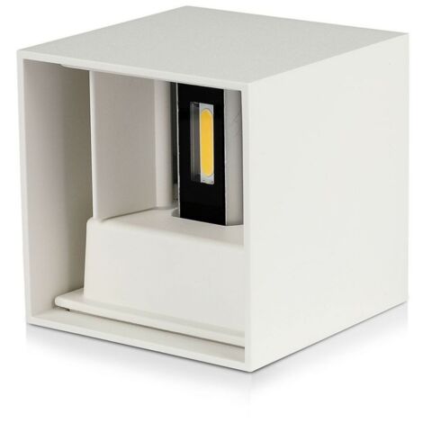 V-TAC Lampada LED Doppio LED COB 11W Bianco Satinato Fascio Regolabile Bianco Caldo IP65