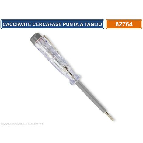 CACCIAVITE CERCAFASE CON PUNTA A TAGLIO SL33 x 140MM VERIFICA TENSIONE
