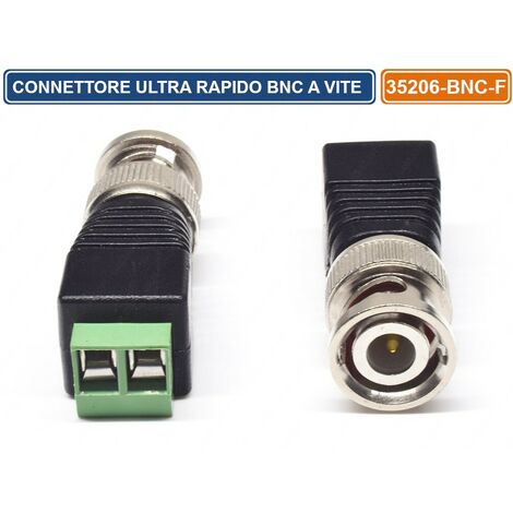 CONNETTORE BNC MASCHIO M PER TELECAMERE COASSIALE RG59 A CRIMPARE 20563 - LADOGANA GROUP SRL CONNETTORE BNC MASCHIO M PER TELECAMERE COASSIALE RG59 A CRIMPARE 20563 - LADOGANA GROUP SRL