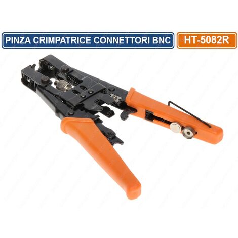 PINZA CRIMPATRICE PER CONNETTORI BNC A COMPRESSIONE (1/2)