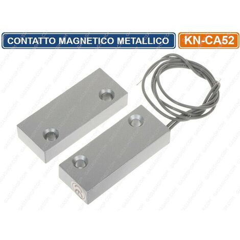 CONTATTO MAGNETICO IN CUSTODIA METALLICA RINFORZATA PROTEZIONE PORTA E FINESTRE