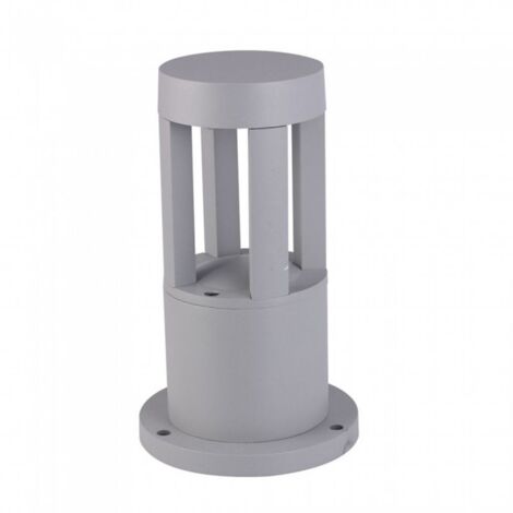 V-TAC VT-830 LAMPADA LED DA GIARDINO CON FISSAGGIO A TERRA 10W COLORE GRIGIO IP65 - SKU 8319 / 8320 / 8321 DA ESTERNO IP65 - Colore Luce: Bianco Caldo