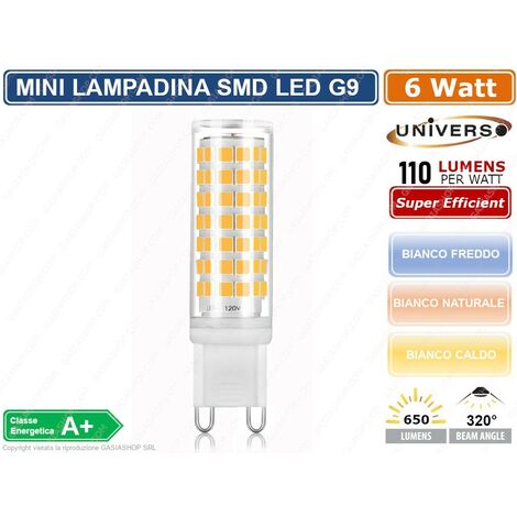 Lampadina mini lampada LED attacco piccolo E14 3W vetro resa 30W luce naturale 4000K 330 lumen luce frigo cappa 230V | Leroy Merlin