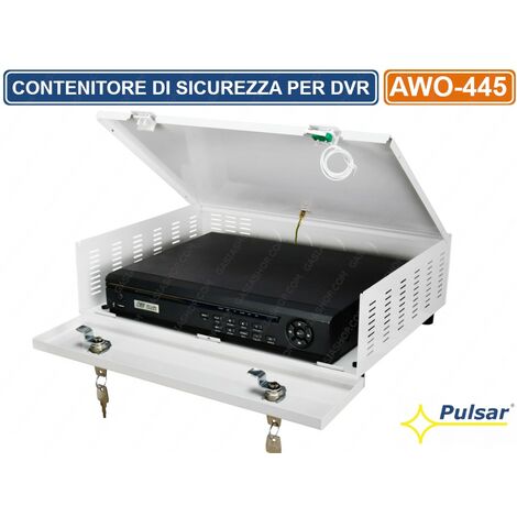 Pulsar Contenitore Metallico Registratori Nvr Dvr IP20 Tamper AWO445 (1/5)