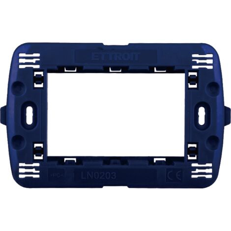 Ettroit Serie Space Supporto 503 3 Moduli Compatibile Living LN0203