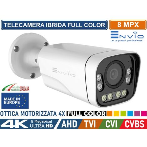 Telecamera Bullet 5MP 2,8mm 4 In 1 Smart IR 30mt Hdcvi Ibrida 2K - Foto 5