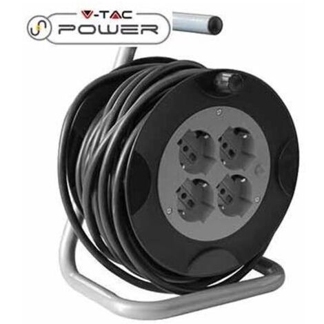 Prolunga Con Avvolgicavo 5 M Con 4 Prese Bivalenti E 2 USB Acquista Da OBI - Foto 12