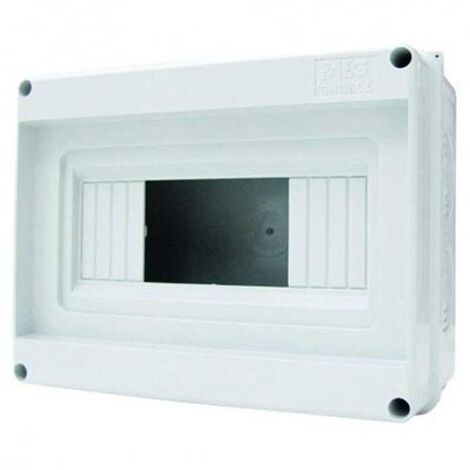 CENTRALINO DA PARETE 6/8 MODULI GUIDA DIN INCORPORATA IP40 174 x 174 x 102MM FAEG - FG14108