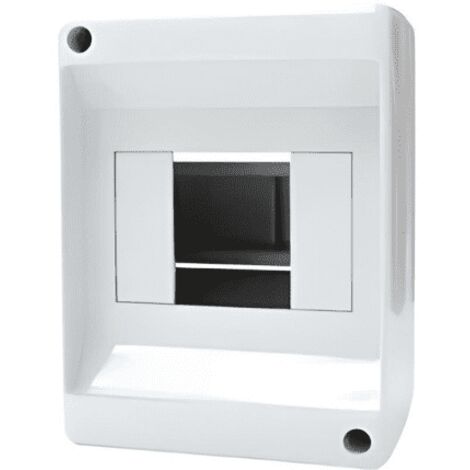 CENTRALINO DA PARETE 2/4 MODULI GUIDA DIN INCORPORATA IP20 130X90X85MM FAEG - FG14012