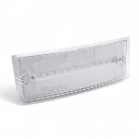 Lampada di emergenza e segnapasso SA SE da incasso luce notturna per esterno IP65 da parete