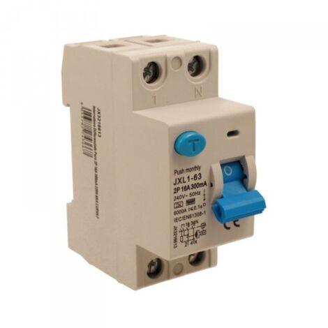 ETTROIT Interruttore Differenziale Puro 2P 16A 300mA 220V-6KA Curva F - JX3216613