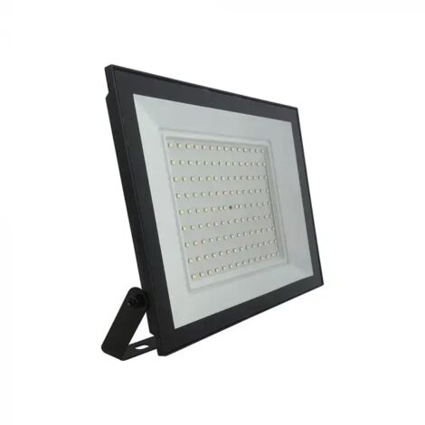 V-TAC Faro LED SMD 100W Slim E-Series con Driver Integrato Nero 6500K IP65