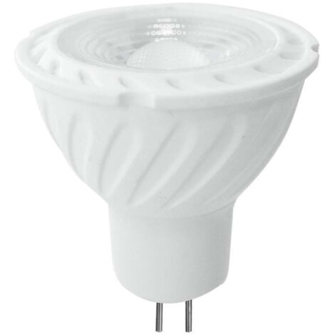LED LAMPADA SAMSUNG CHIP GU5.3 6W MR16 RIPLE PLASTICA 38 6500K - Luce FREDDA