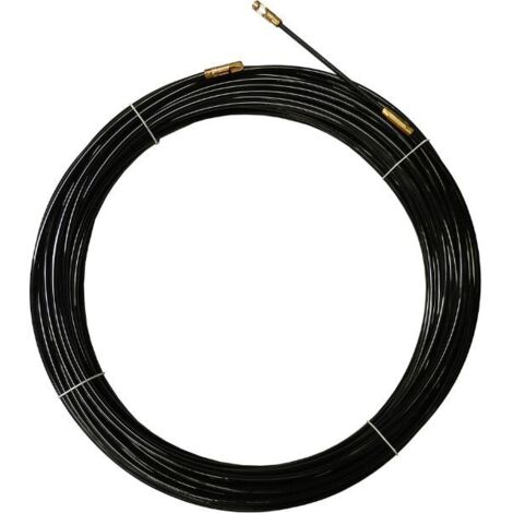 sonda tirafilo elettrico passacavo tirafili nylon 0,4mm 15 mt nero