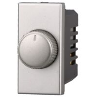 ETTROIT AG1301 Regolatore Dimmer a manopola 220V 100-1000W serie moon Grigio Compatibile Con Bticino Axolute