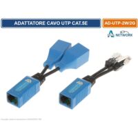 ADATTATORE DI RETE AD-UTP-2W/2G – SDOPPIATORE ETHERNET 2 X RJ45 CON SUPPORTO POE