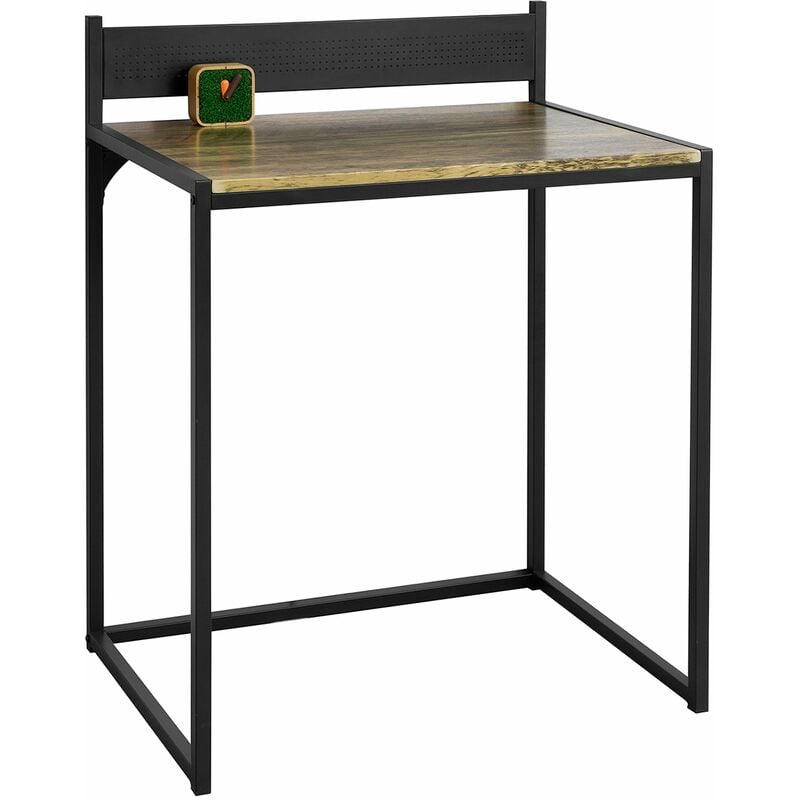 Mesa de Escritorio, Mesa de Ordenador de Oficina MDF+Metal H90 cm FWT66-SCH SoBuy ES