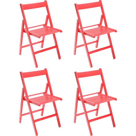 Tavolo Pieghevole Mottiwood - 80x60x73 Cm, Legno Faggio, Interno/esterno, Made In Italy, Salvaspazio - Foto 3