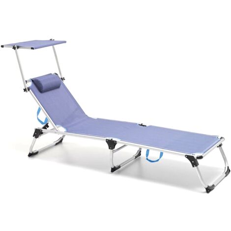 Lettino Daybed Sleep prendisole ad isola per giardino e piscina, baldacchino reclinabile con tende Antracite | Leroy Merlin