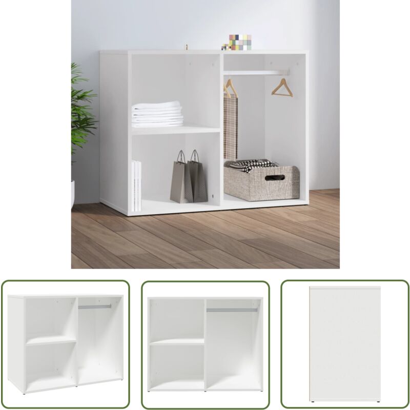 CUQUE Armoire de dressing Chêne marron 80x40x65 cm Bois d'ingénierie