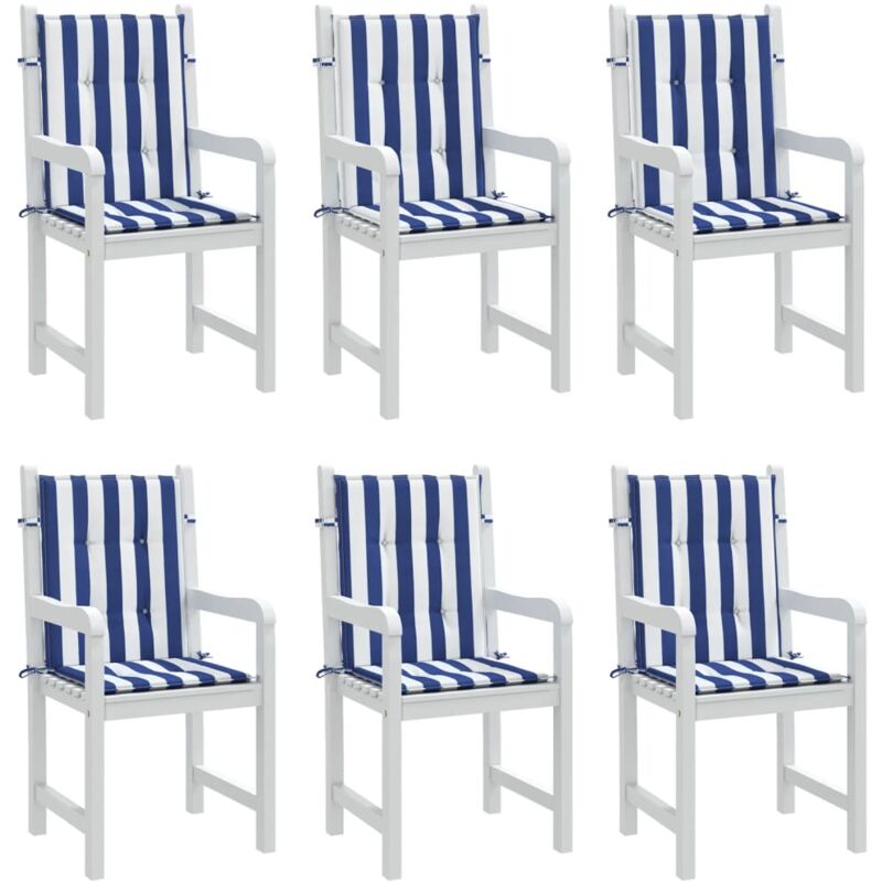 Adirondack Coussin De Chaise à Dossier Haut Imperméable Pour Mobilier D'extérieur Bleu Marine