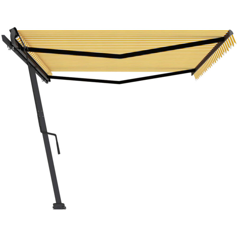 Auvent Rétractable Jaune Et Orange 300 X 250 Cm VidaXL 3329972 688889ae419ad336315da50d