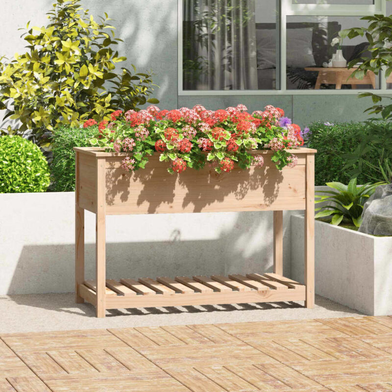 Jardinière en bois suspendus - France