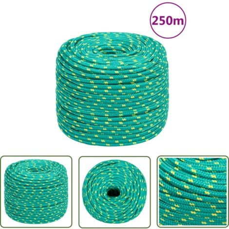 Corde De Bateau Orange 8 Mm 50 M Polypropylène, Chaînes, Câbles E