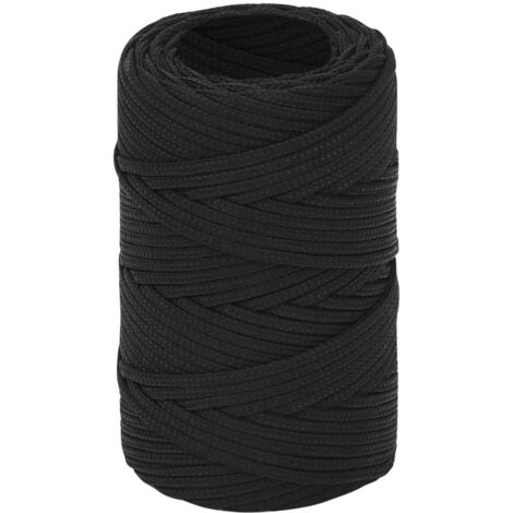 Corde De Bateau Noir 5 Mm 50 M Polypropylène - Corde De Bateau - Corde