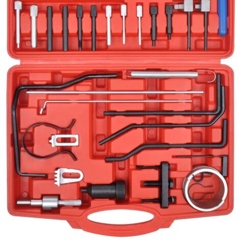 The Living Store Outils de calage moteur diesel et à essence Citroen et Peugeot - Outil De Calage Moteur - Kit De Réparation Moteur - Outil Mécanique - Entretien Automobile - Voiture Française
