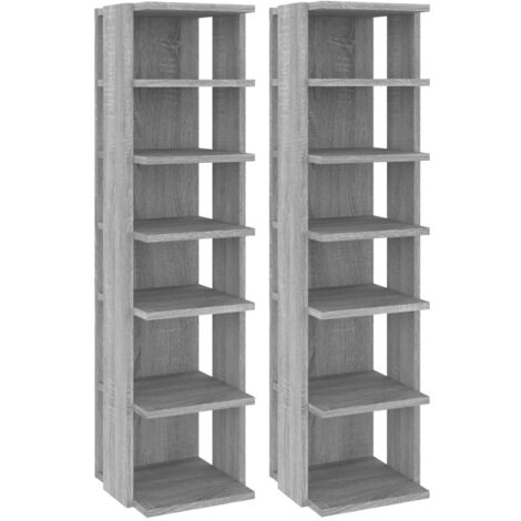 Séparateur De Placard à Chaussures 2 Pièces - Organiseur étagère En Fil Métallique - Stable Et Ajustable