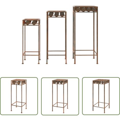 Lot De 4 Colonnes Supports Fleurs Mariage Métal Blanc – 45cm, 60cm, 75cm, 90cm – Décorations Table Mariage, Colonnes Amovibles Vases Fleurs