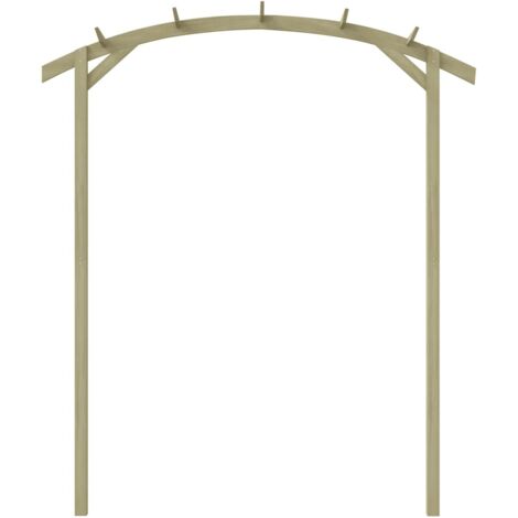Pergola à Monter Pergola En Bois Pin Imprégné - 2 Pergolas Avec Toit Pour Jardin, Terrasse Ou Allée - Dimensions 100x90x100 Cm Kit 2 Pergolas Pin Imprégné 100x90x100 Cm