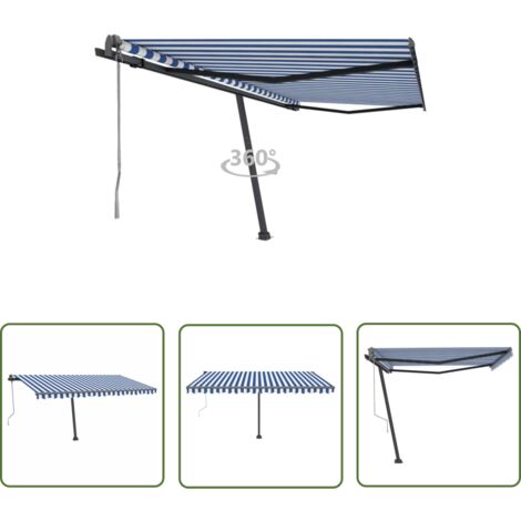 Poignée Auvent Portable Manivelle Pour Store Banne Manivelle Pour Auvent Camping-car (1,22m Acier) - Réglage Facile Stores/parasols Manivelle Motorisée Cobra Poignée Manivelle Robuste Portable