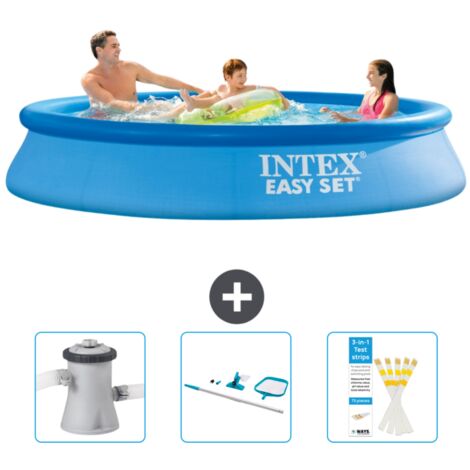 Intex Piscine Easy Set Ronde - 305x61 cm - 4-pièces SCB82 (1/4)