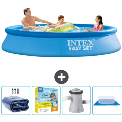 Intex Piscine Easy Set Ronde - 305x61 cm - 5-pièces SCB8 (1/5)