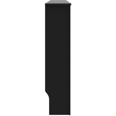 Cache-radiateur noir 172x19x81,5 cm MDF - cache-radiateur - cache ...