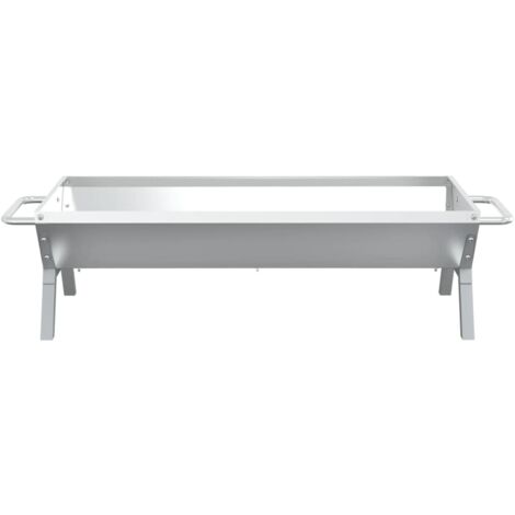 Plateau de service en acier inoxydable argenté – 25,4 x 20,3 x 1,9 cm (L x l x H Plateau de service en acier inoxydable argenté – 25,4 x 20,3 x 1,9 cm (L x l x H