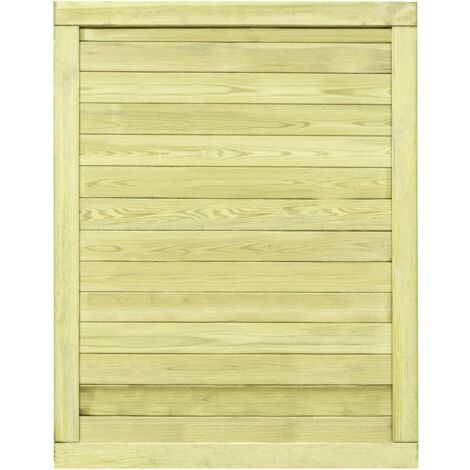 Portillon Jardin Bois Pin Imprégné 100 X 75 Cm Arche Rustique – Portail Entrée Clôture Extérieur Résistant Intempéries