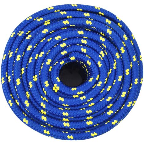 Corde de bateau Bleu 12 mm 25 m Polypropylène - Corde De Bateau - Corde