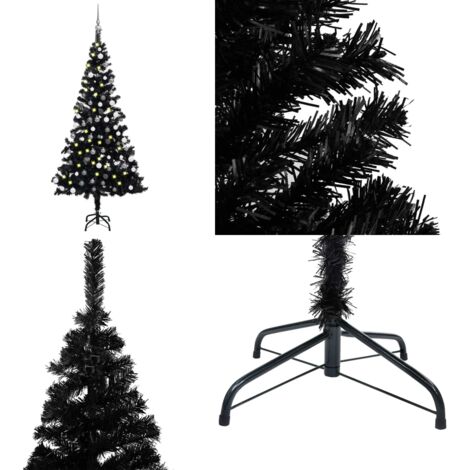 Busybee 210cm Sapin De Noël Artificiel Avec 400 LEDs Lumières Et Ornements Pure Décorations De Noël En Champagne Incluant Boule De Noël Artificielle Ornements