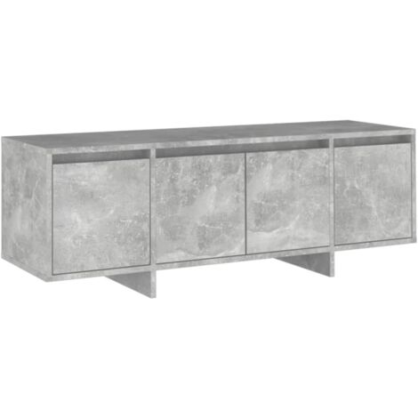 Meuble TV pour Salon - Armoire TV Gris béton 80x35x36,5 cm Bois d'ingénierie BV218323 - BonneVie