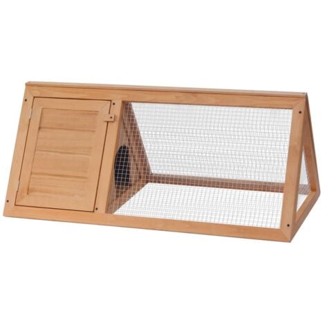 Cage pour animaux Bois - Cage Lapin - Clapier Lapin - Habitat Lapin - Animal Domestique - Accessoires Animaux - Home & Living