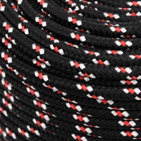 Corde de bateau Noir complet 4 mm 250 m polypropylène | Leroy Merlin