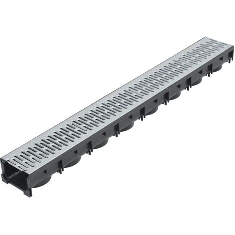 Caniveaux de drainage 6 pcs Acier galvanisé 6 m - caniveau de drainage -  caniveaux de drainage - Home & Living