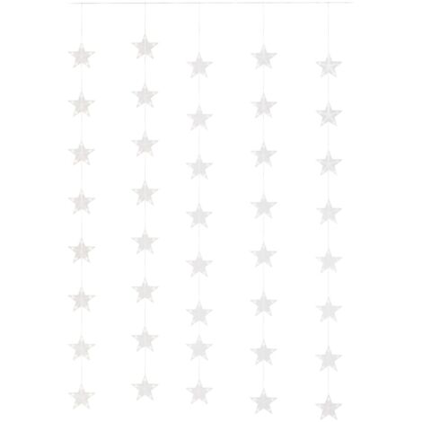 Guirlande lumineuse à étoiles LED 200LED Blanc chaud 8fonctions - Rideau Lumineux - Guirlande Lumineuse - Lumières D'étoile - Décoration Noel - Décoration Intérieure - Home & Living