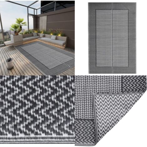 Tapis De Terrasse Extérieur 150x240cm - Imperméable Et Pliable - Pour Jardin, Balcon, Pique-nique