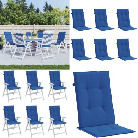 Coussin De Chaise Avec Liens Résistant Aux Intempéries Pour Intérieur Et Extérieur 42 X 42 Cm